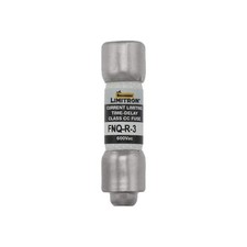 BUSSMANN FNQ-R-3 Fuse,Class CC,3A,FNQ-R Series 6F116