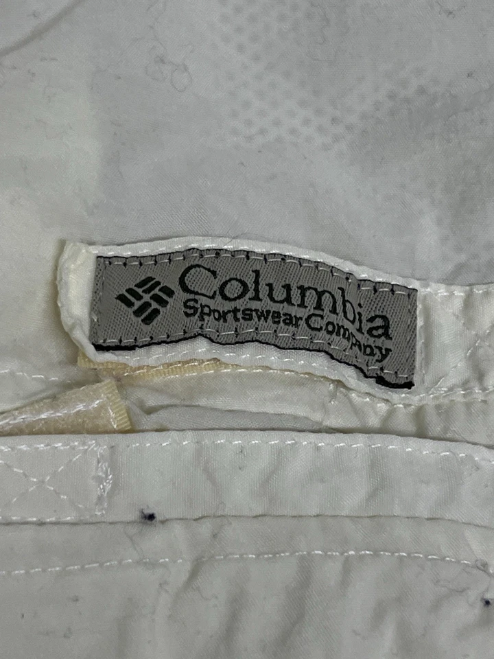 Camisa Columbia Para Hombres Talla M Amarillo Claro PFG Ventilada Pesca Abotonada Manga Corta Foto 4 de 4