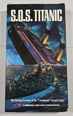 S.O.S. TITANIC (VHS) David Jansen, Cloris Leachman, Susan St. James.