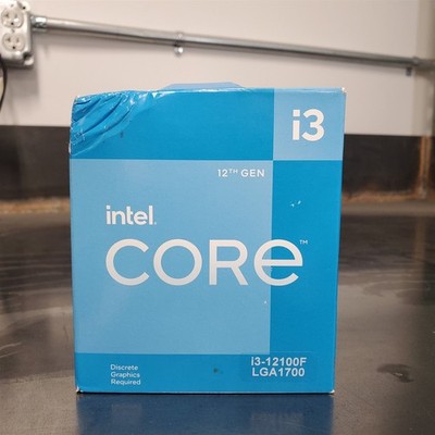 Intel Core i3-12100F SRL63 3.30GHz Quad Core LGA1700 12MB Processor CPU