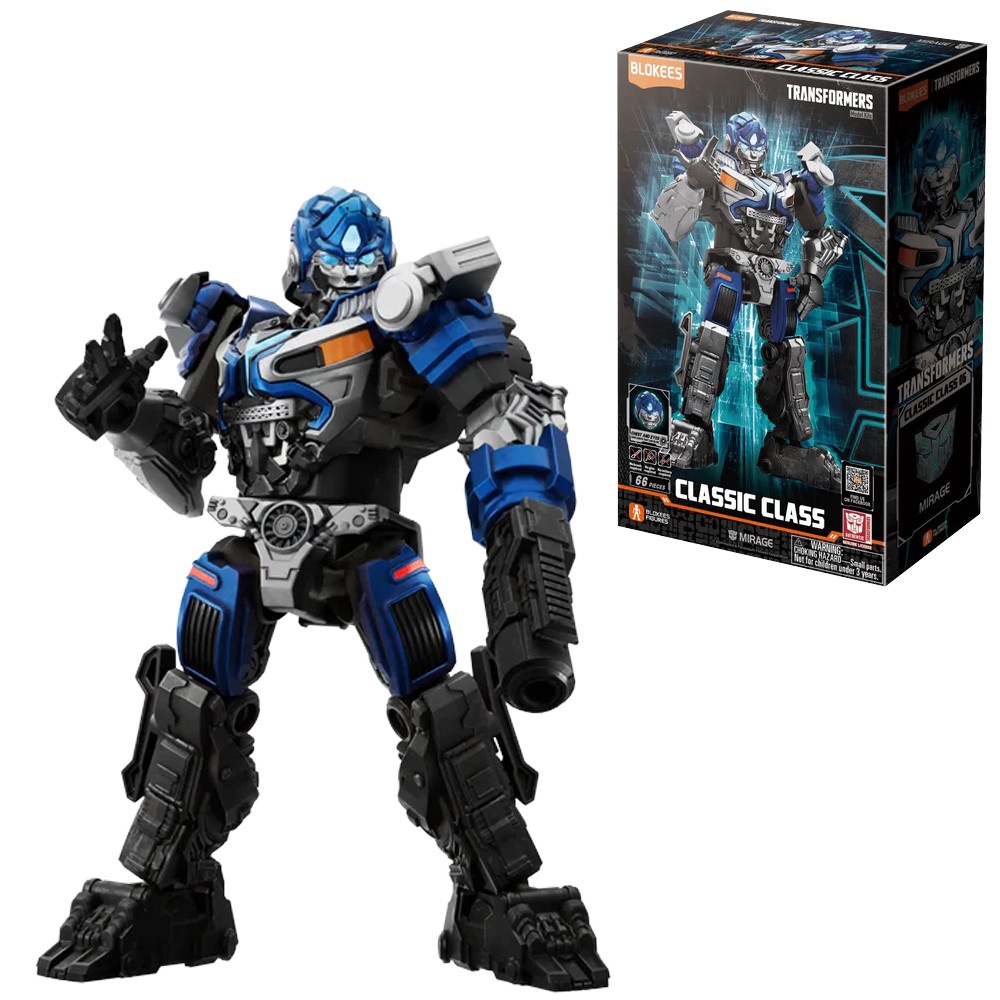 TRANSFORMERS CLASSIC CLASS 06 MIRAGE MODEL KIT BLOKEES BRAND NEW - Image 6