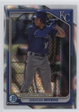 2024 Bowman Chrome Prospects Lava Refractor 205/399 Spencer Nivens #BCP-37 1r0p
