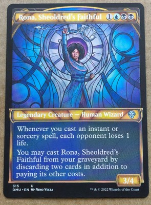 #ad Dominaria United #315 Rona Sheoldred#x27;s Faithful Showcase MTG $1.99