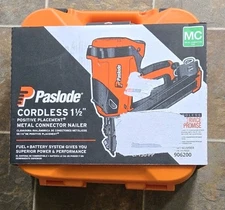 NEW Paslode CF150-PP Cordless 1.5" Metal Connector MC Positive Placement Nailer