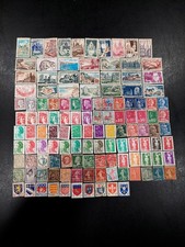 France lot of 125 used postage stamps off paper, all different