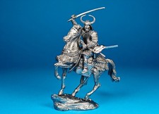 Mounted Samurai with a Katana, 1582 - Scale 1:32, Height 54mm