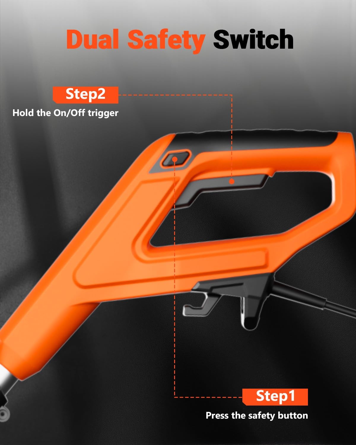 VOLTASK 17-Inch Corded Snow Blower 12 Amp Electric Snow Blower with Direction...