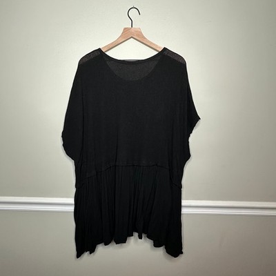 LiaBella Black Relaxed Mini Dress | eBay