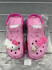 Crocs x Hello Kitty Bae Clog Womens 9 Platform Slip On Sandal