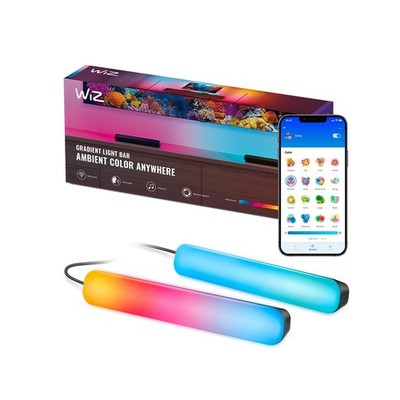 WiZ RGBIC Gradient Light Bars 150 Lumens App