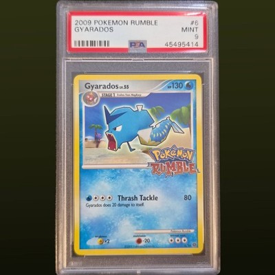 2009 POKEMON RUMBLE 6 GYARADOS PSA 9