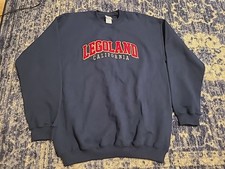 Vintage Legoland California Sweatshirt Mens Large L Blue Sweater Y2K USA Made