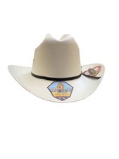 Stetson  10X Spartan Straw Hat 3.5" Brim-4 5/8 Crown