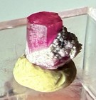 BEAUTIFUL RED BERYL BIXBITE CRYSTAL NATURAL RAW SPECIMEN RUBY VIOLET CLAIMS UTAH — photo 8