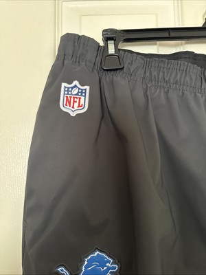 Nike Mens 2XL NFL Detroit Lions On-Field PE Storm Fit Pants Grey