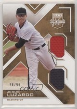2016 Panini Elite Extra Edition Dual Materials Holo Gold 96/99 Jesus Luzardo 6ks