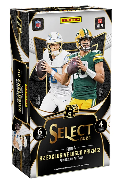 NFL RANDOM DIVY #532 - 1x 2024 Select H2 w/ HIT DRAFT