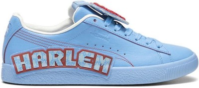 Puma Clyde Post Game Runway X Dd Lace Up  Mens Blue Sneakers Casual Shoes 394491