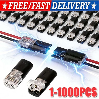 #ad #ad 2 Pin Waterproof Electrical Connector Car Automotive Wire Plug Terminal LOT $164.98