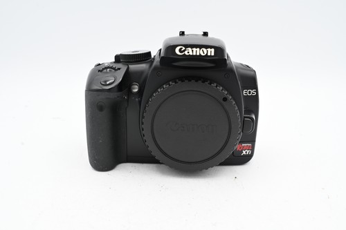 Canon EOS Rebel XTI DSLR Camera Body [Only], Black {10.1MP} (Made In Japan)