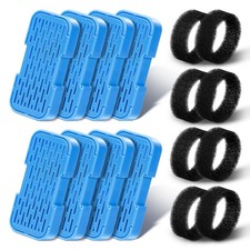 AOOGITF Official Cat Water Fountain Filters, 16 Packs(8 Filters + 8 Sponges) ...
