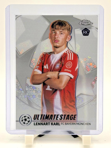 2025-26 Topps Uefa Club Competitions - Ultimate Stage Chrome Lennart Karl #US-33