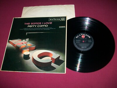 Perry Como - The Songs I Love. UK 1963 Vinyl Mono LP Album. RCA. RD-7582' M-/G