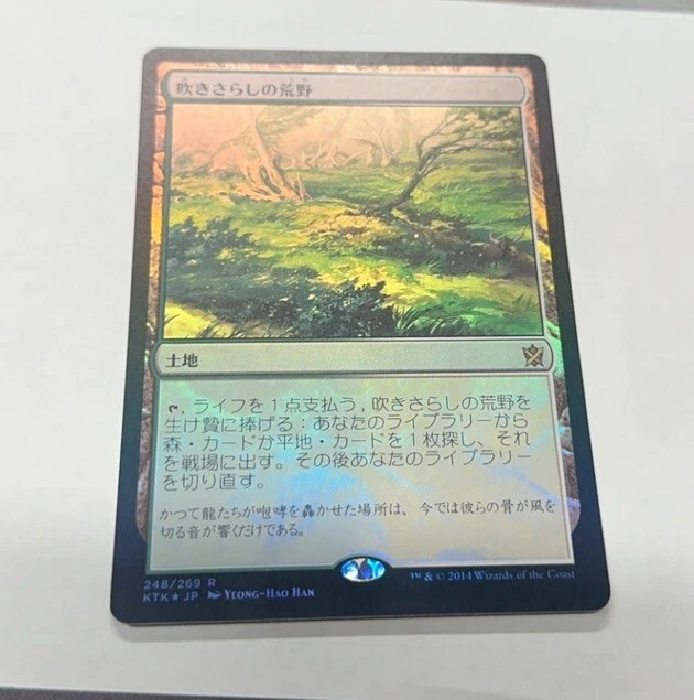 Foil Japanese Windswept Heath Khans Of Tarkir - Image 2 of 3