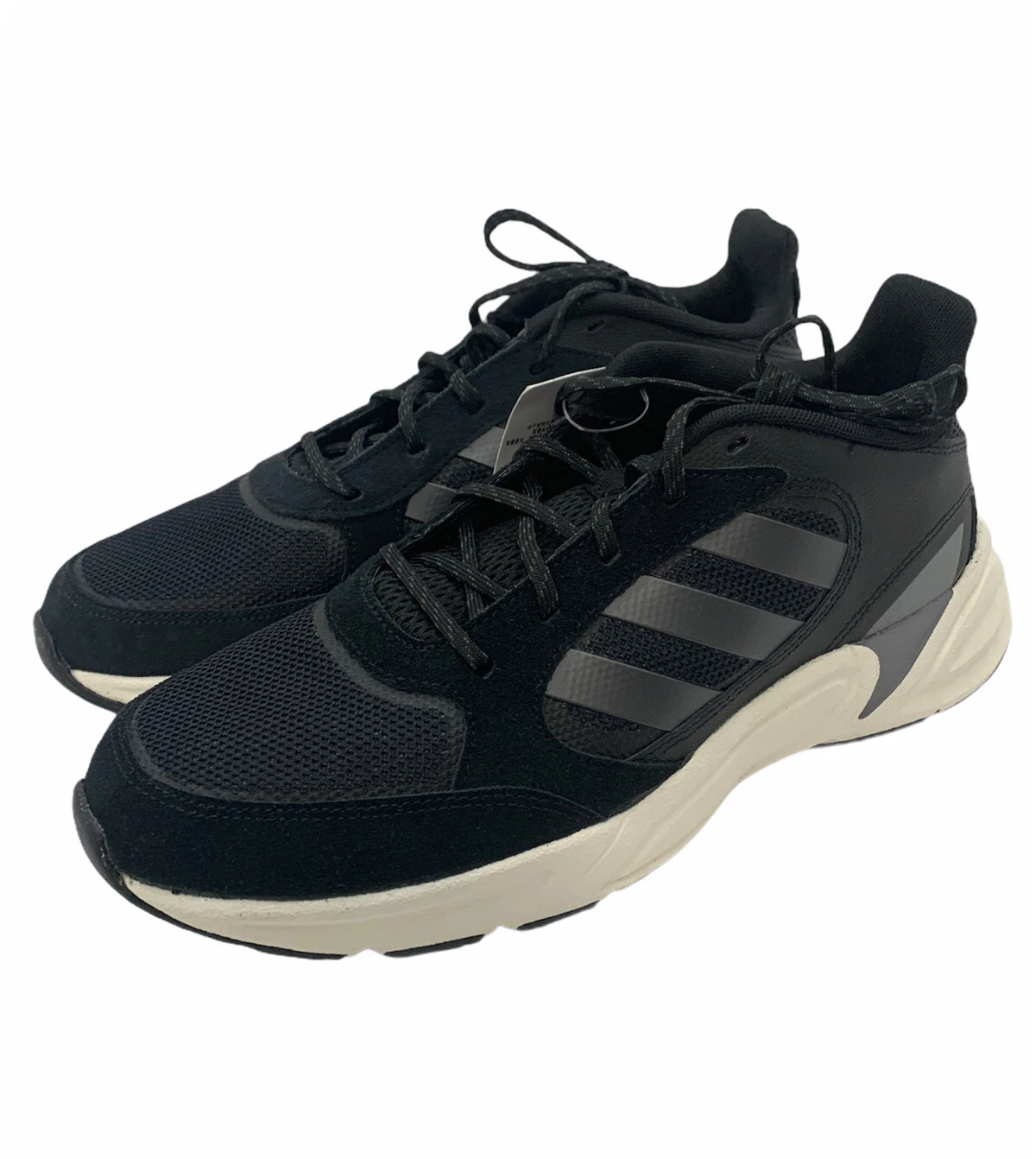 Adidas 90S Valasion scarpe sneakers donna stringate casual nere taglia 11 cloudfoam