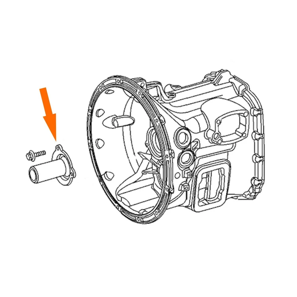 NSG370 cojinete de entrada retenedor Jeep Dodge 2005-18 transmisión de 6 velocidades 5159176AA Foto 3 de 4