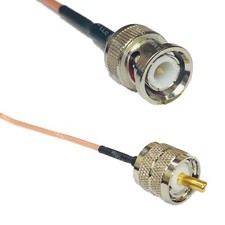 RG316 BNC MALE to PL259 UHF Male Coax RF Cable USA-Ship