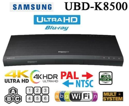 SAMSUNG UBD-K8500 4K Region Free DVD BD ZONE ABC Blu-Ray Disc Player 3D WIFI ALL - Picture 1 of 24