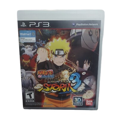 Naruto Shippuden: Ultimate Ninja Storm 3 (PlayStation 3, 2013 PS3/CIB
