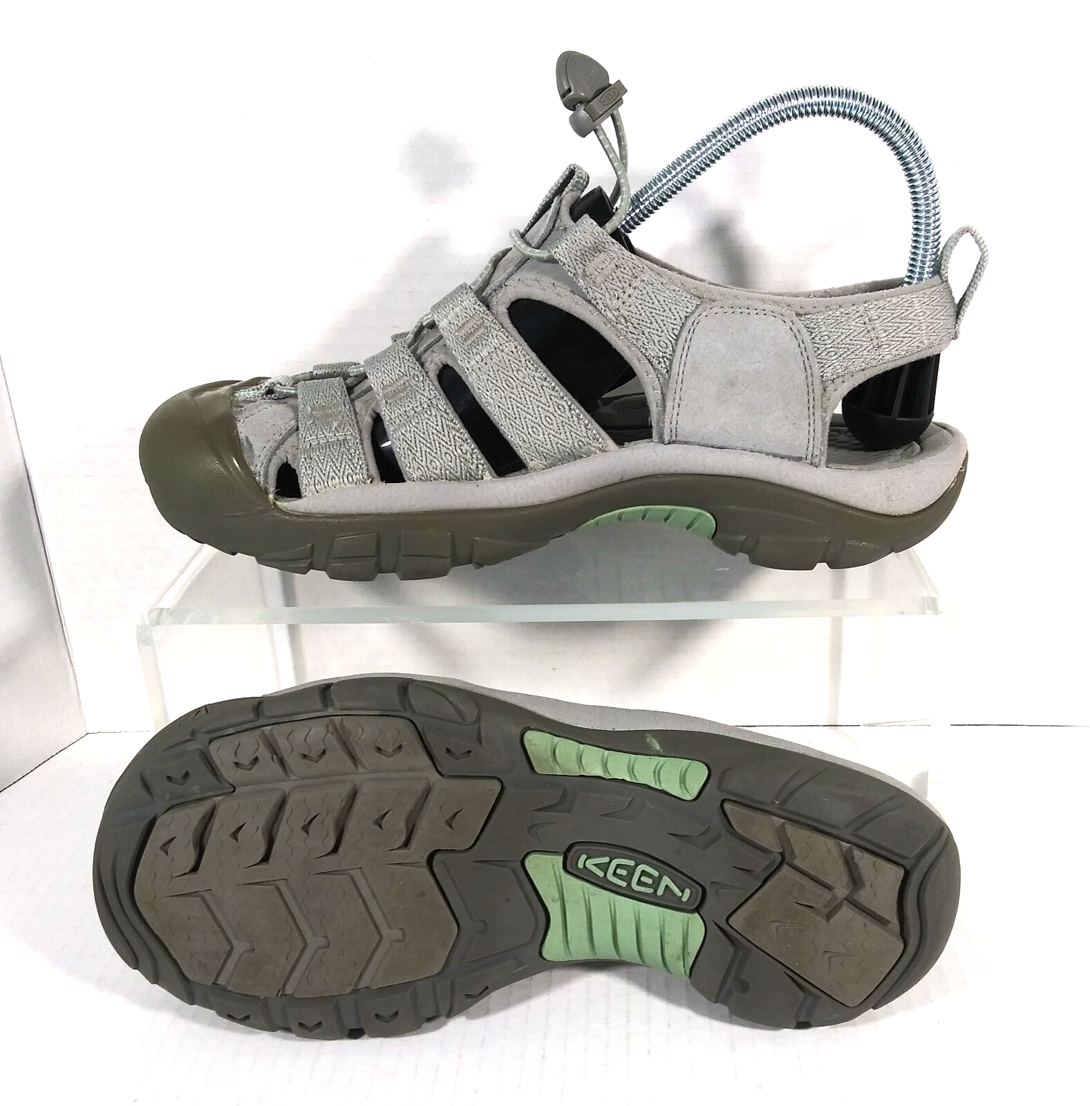 Sandali Keen Newport H2 1022802 donna taglia 10 grigio onda oceanica impermeabili escursionismo