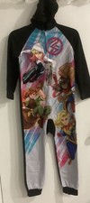 Marvel Rising Girls Quake  Squirrel Sleeper Union Suit One Piece Pajamas Medium