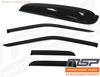 Out Channel Visors Wind Deflector Light Tint For Infiniti FX35 FX45 03-08 4pcs