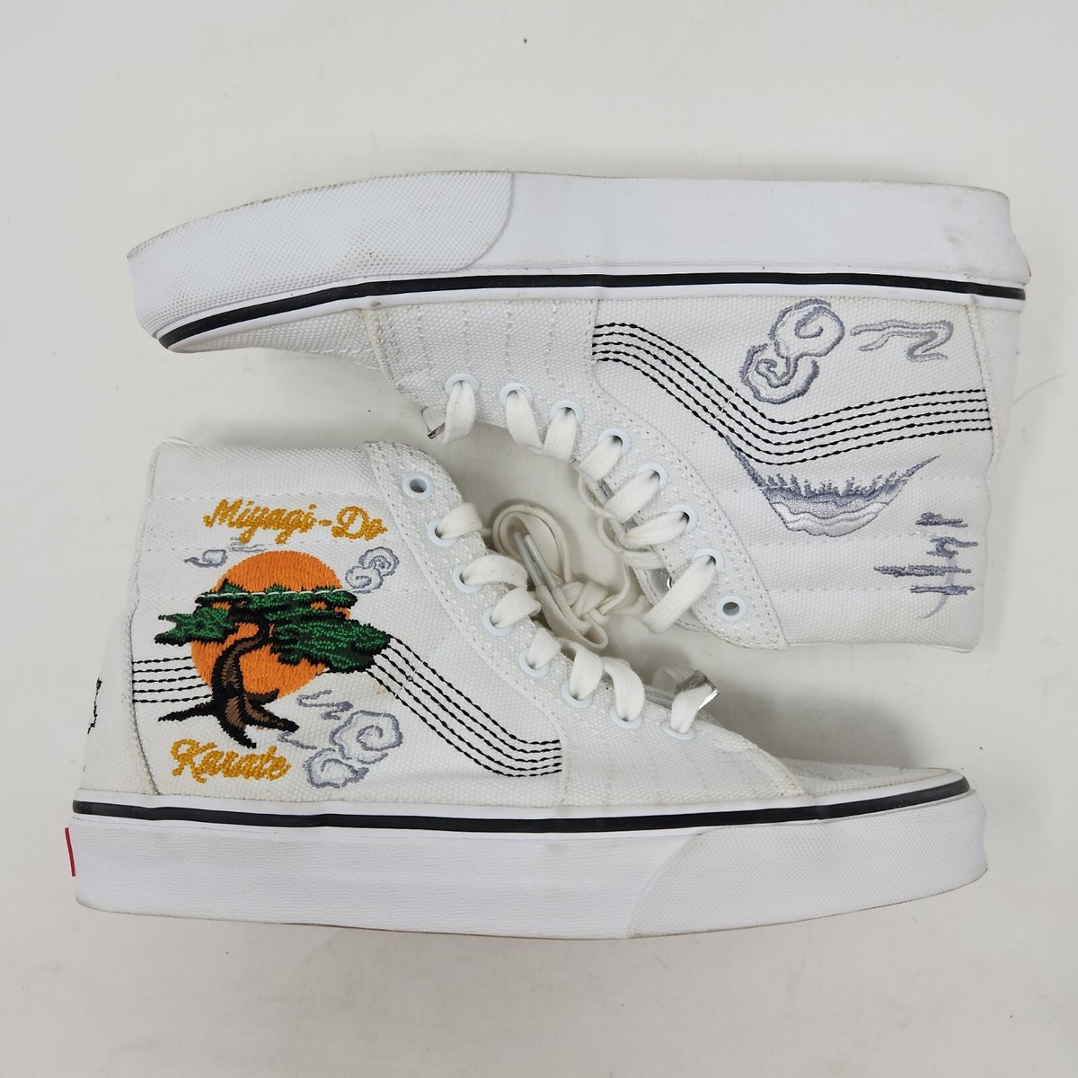 Vans X Cobra Kai Sk8-Hi Miyagi Do Shoes Karate Kid Men's Vans X Cobra Kai Sk8-Hi Miyagi Do Shoes Karate Kid Men's