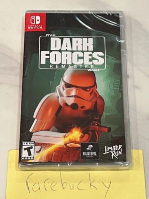 Star Wars Dark Forces Remaster (Nintendo Switch) NEW SEALED Y-FOLD