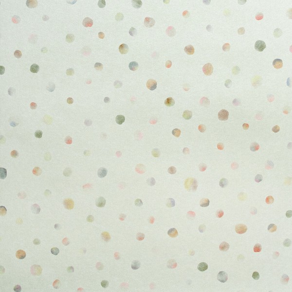 26836 - Tolle Kinder Aquarell Punkte SalbeigrüN Hohenberger Tapete-image