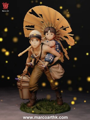 Grab der Glühwürmchen Statue Figur Resin 1/10 unbemalt
