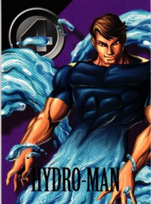 HYDRO MAN #61 BASE 1996 Marvel Vision Embossed Collectible Card