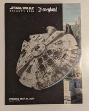 RARE Disneyland GALAXY'S EDGE Preview Brochure