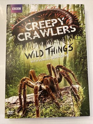 Creepy Crawlers - Wild Things With Dominic Monaghan DVD BBC | Brand New - Sealed