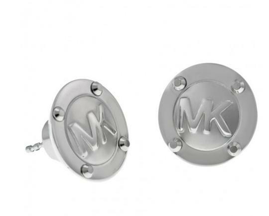 Michael Kors【センスUP♪】Linear Earrings ピアス NEW MICHAEL KORS BRUSHED SILVER TONE,