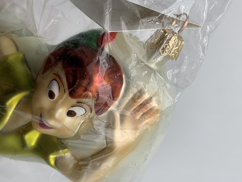 Disney Christopher Radko Peter Pan Vintage Ornament NEW Sealed Bag 98-Dis-18 - Picture 11 of 11