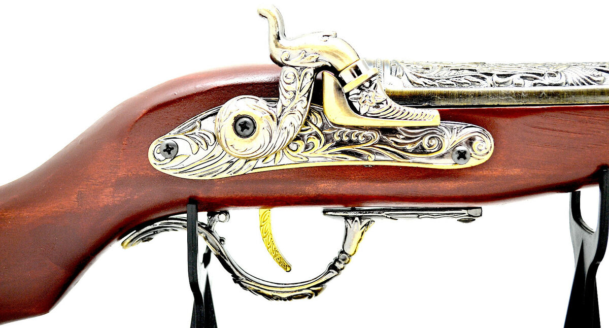 European XVIII Century Non-Firing 'Blunderbuss' Flintlock Pistol Replica  308.01 – Replica Flintlock Pistols – Royal Armouries