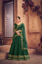 Green Bolllywood Designer Lehenga Choli Indian Wear Lehenga Choli Party Wear
