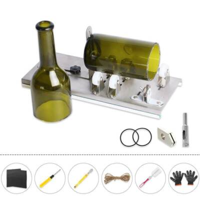 11.22  Glass Bottle Cutter Machine Recycles Wine Bottles Separate Metal Tool Kit