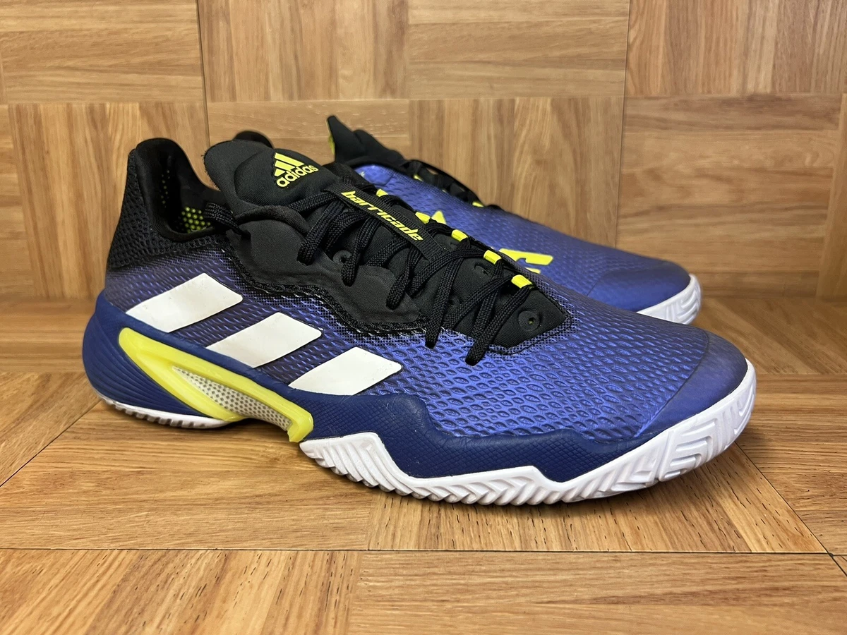 adidas Barricade Tennis Shoes - Blue, Men's Tennis