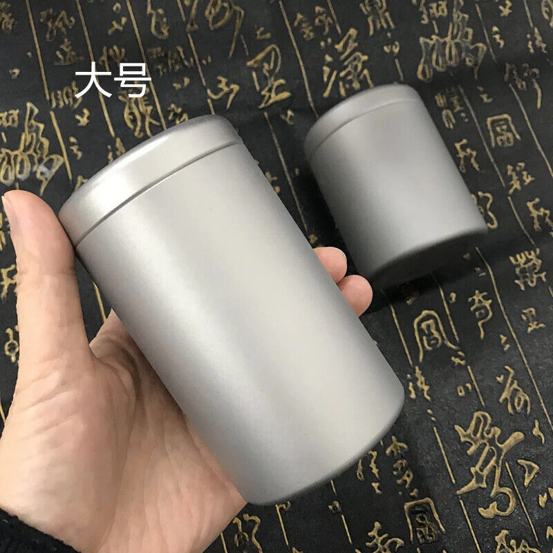 245mL Titanium Storage Box Coffee Tea Cans Emergency Container Pills Bottle Jar
Opens in a new windo